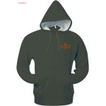 Sweater Zippé Capuche Lourd